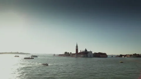 Venice Drone Shot Stock Footage 308422035