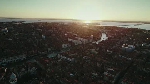 Venice Drone Shot Stock Footage 308422332