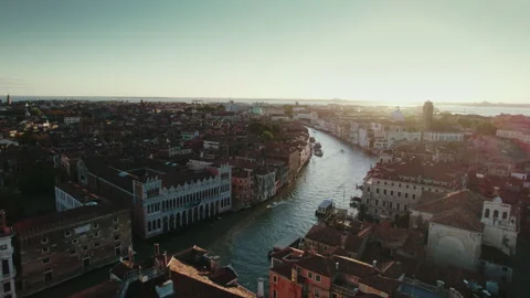 Venice Drone Shot Stock Footage 308423916