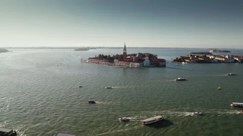Venice Drone Shot Stock Footage 308426951