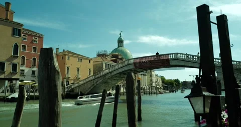 Venice during pandemic Stock Footage 155095579