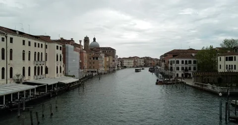 Venice during pandemic Stock Footage 155121923
