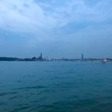 Venice at dusk 2 2017 Stock Photos