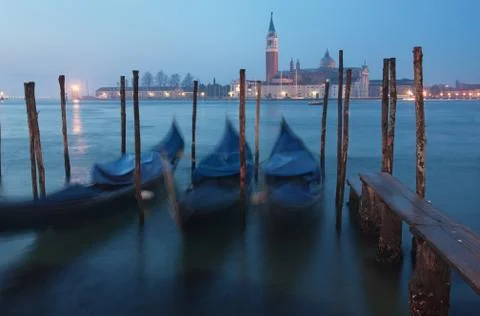 Venice at dusk Stock-Fotos