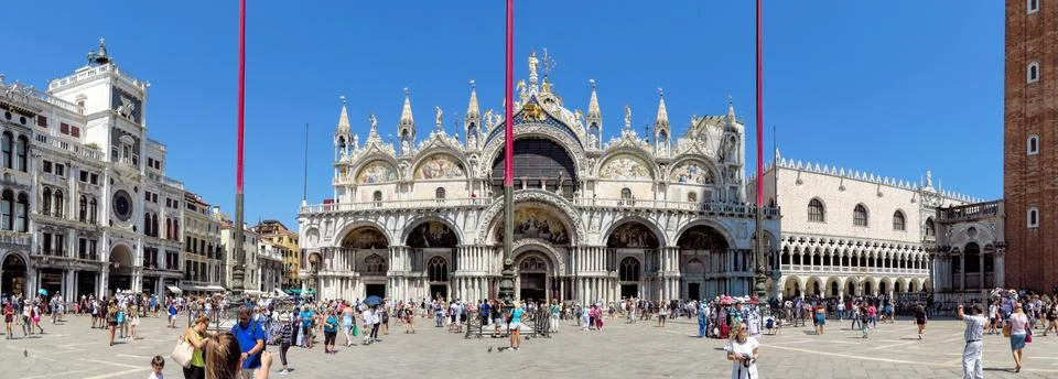 Venice-E - San Marco square Stock Photos