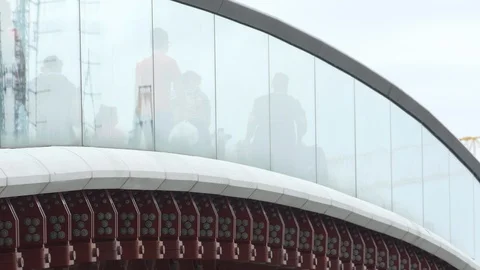 Venice Glass Bridge 스톡 동영상 99295375
