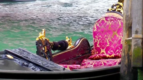 Venice, gondola Video stock 72431147
