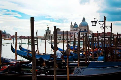 Venice gondola Stock Photos