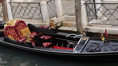 Venice gondolas Stock Footage 90074428