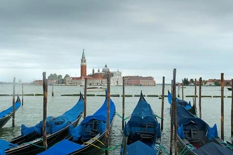Venice gondolas Stock Photos