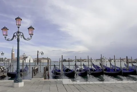 Venice gondolas Fotos Stock