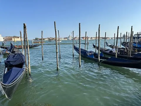 Venice Gondolas Stock Photos
