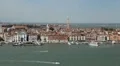 Venice, Italy Aerial View of Grand Canal, San Marco Tower, Square, Bridges HD Footage