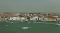 Venice, Italy Aerial View of Grand Canal, San Marco Tower, Square, Bridges HD Footage