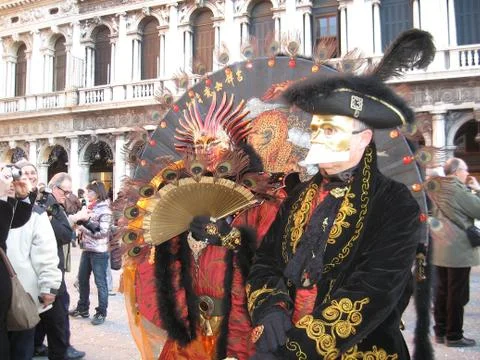 Venice, Italy, carnival Stock Photos