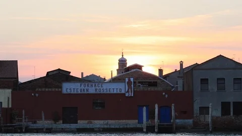 Venice Italy Sunset Stock Footage 104852895