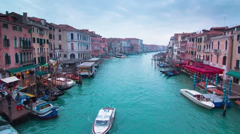 Venice, Italy  timelaps Video stock 49929556