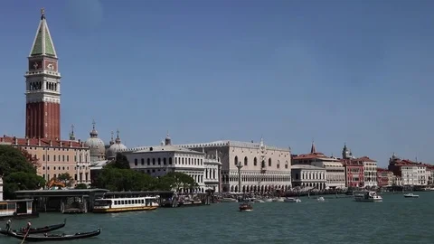 Venice lagoon Stock Footage 83620472