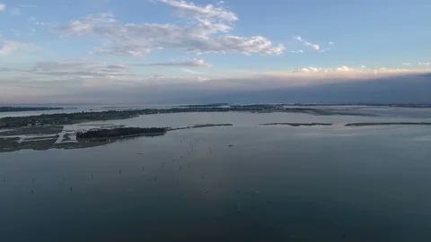 Venice Lagoon Video stock 105270745