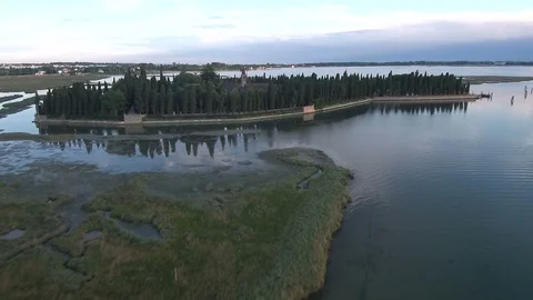 Venice Lagoon Stock Footage 105271164