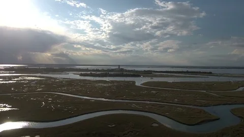 Venice Lagoon Stock Footage 105271226