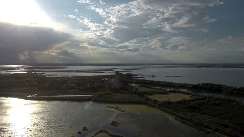 Venice Lagoon Stock Footage 105271722