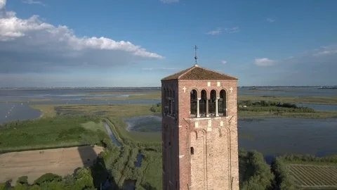 Venice Lagoon Stock Footage 105271917
