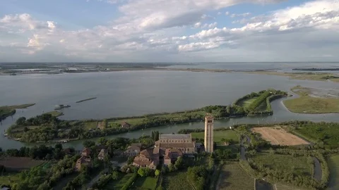 Venice Lagoon Video stock 105272165