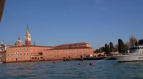 Venice lagoon trip 1 Stock Footage 104780814