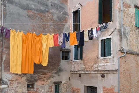 Venice Laundry Foto stock