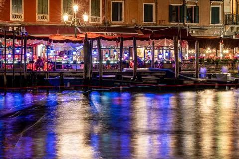 Venice Night Stock Photos
