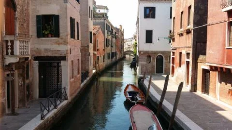 VENICE OLD BUILDINGS Stock Photos
