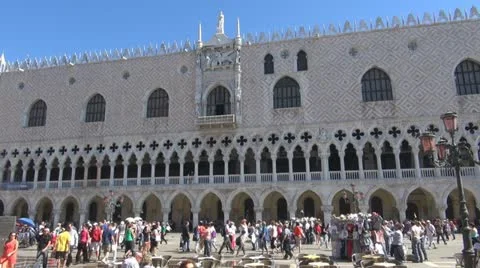Venice Palazzo Ducale Vídeos de archivo 12293067
