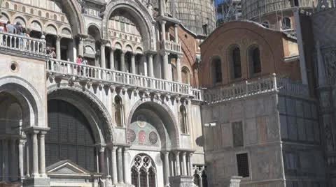 Venice Palazzo Ducale Video stock 12293382