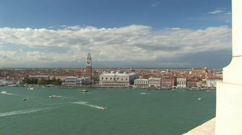 Venice pan Stock Footage 83924