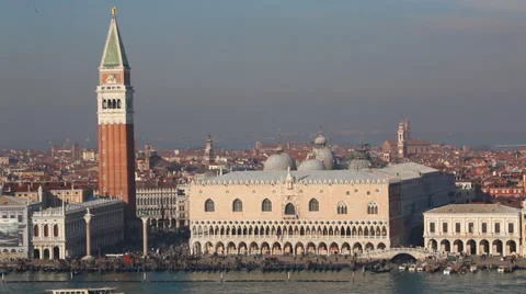 Venice panoramic Stock Footage 39246983