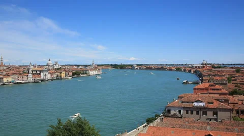 Venice Panoramic View 库存影片 33075175