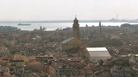 Venice panoramic view. Video stock 79064955