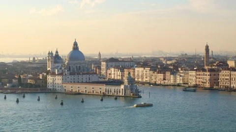 Venice - Panoramic view Stock Footage 85063682