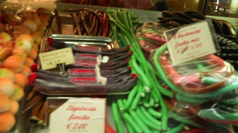 Venice pastries 03 Stock Footage 33444230