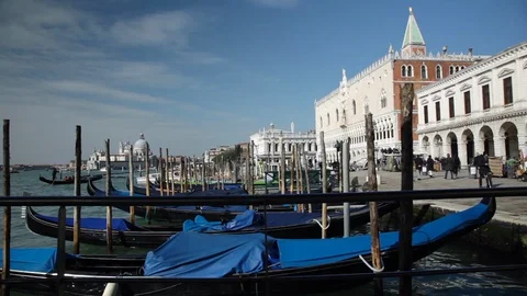 Venice Postcard, Italy Stock Footage 87563544