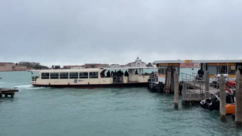 Venice public Transport Stock Footage 274263174