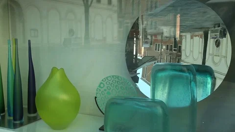 Venice reflections 5 Stock Footage 74213055