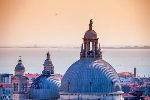 Venice roofes Stock Photos