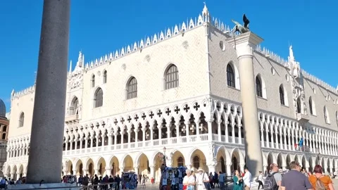 Venice, San Marco time lapse 3 Stock Footage 164859217