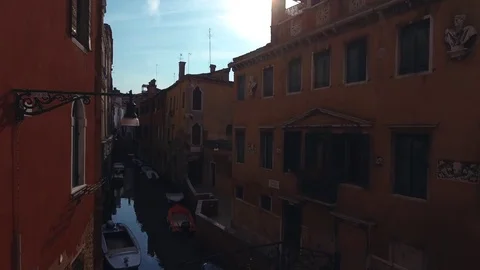 Venice seen from above Stockbeeldmateriaal 76353620