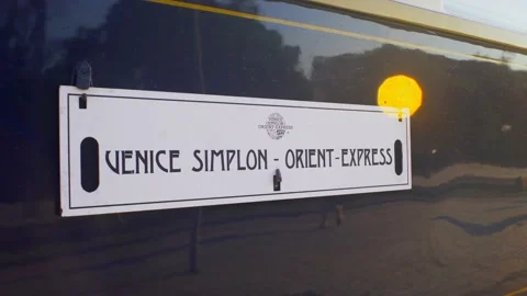 Venice - Simplon - Orient Express Stock Footage 206343713