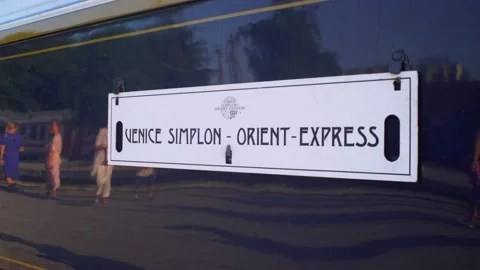 Venice - Simplon - Orient Express Video stock 206355491