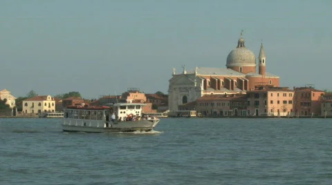 Venice Skyline Stock Footage 717138