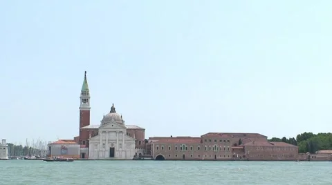 Venice Skyline Stock Footage 1038726